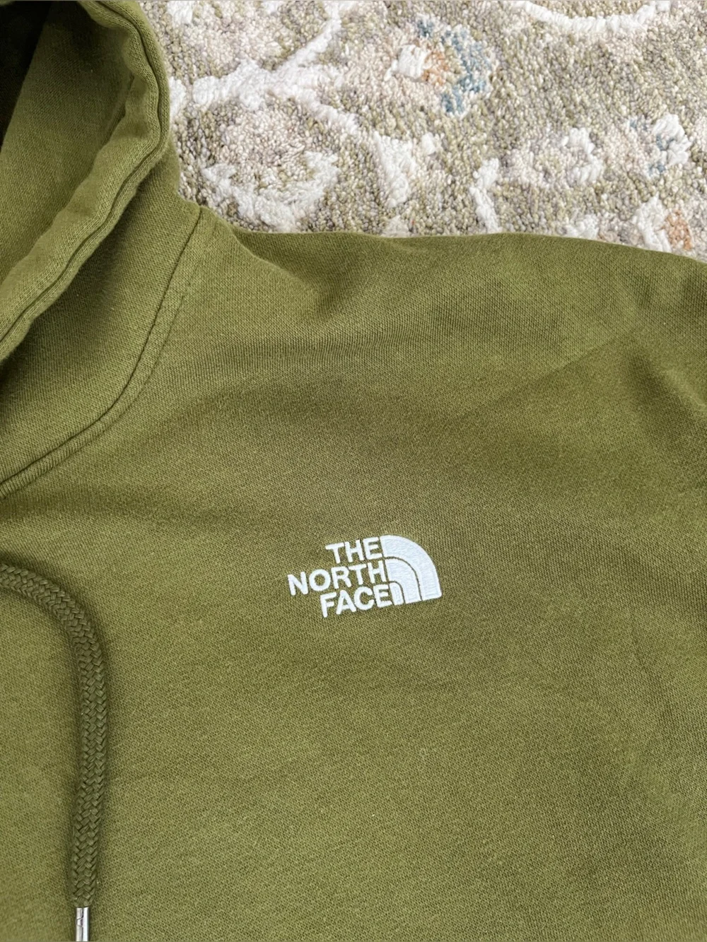 The North Face Men's Olive Green Pullover Hoodie